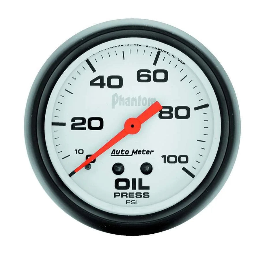 AutoMeter 2-5/8in Phantom Oil Pressure Gauge 0-100psi 5821