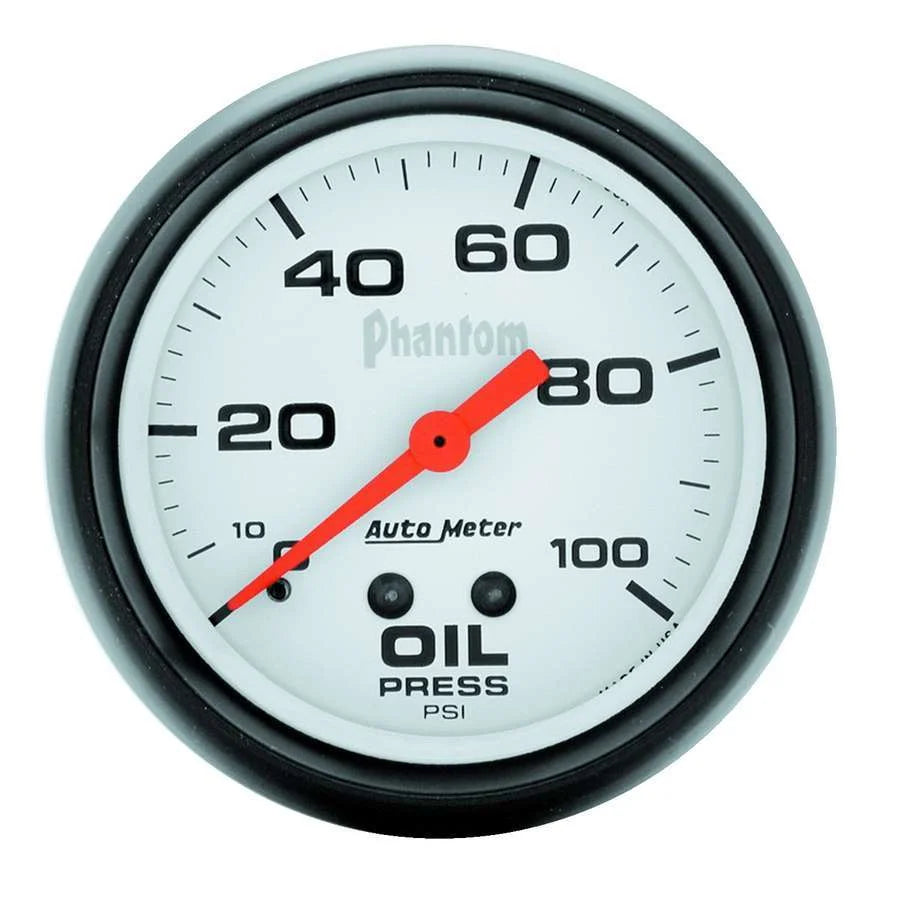 AutoMeter 2-5/8in Phantom Oil Pressure Gauge 0-100psi 5827