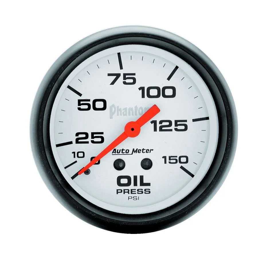 AutoMeter 2-5/8in Phantom Oil Pressure Gauge 0-150psi