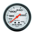 Load image into Gallery viewer, AutoMeter 2-5/8in Phantom Water Temp Gauge 140-280 5831