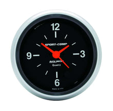 Load image into Gallery viewer, AutoMeter 2-5/8in S/C 12-Volt Clock 3585