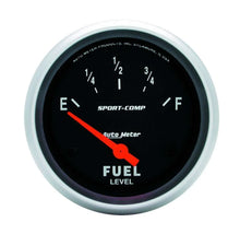 Load image into Gallery viewer, AutoMeter 2-5/8in Sport Comp. Fuel Level Gauge 3517