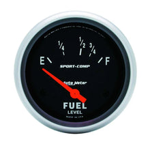 Load image into Gallery viewer, AutoMeter 2-5/8in Sport Comp. Fuel Level Gauge 3518