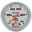 Load image into Gallery viewer, AutoMeter 2-5/8in U/L Oil Pressure Gauge w/Peak &amp; Warning