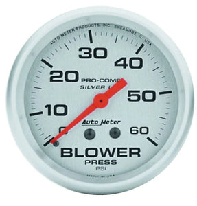 AutoMeter 2-5/8in Ultra-Lite 0-60 Blower Press. Gauge 4602
