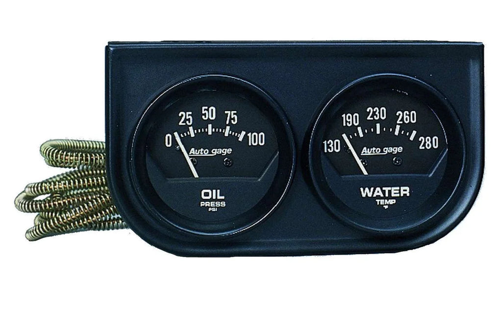 AutoMeter 2in Black Mech. Gauge Panel