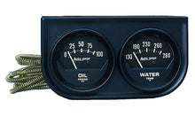 Load image into Gallery viewer, AutoMeter 2in Black Mech. Gauge Panel