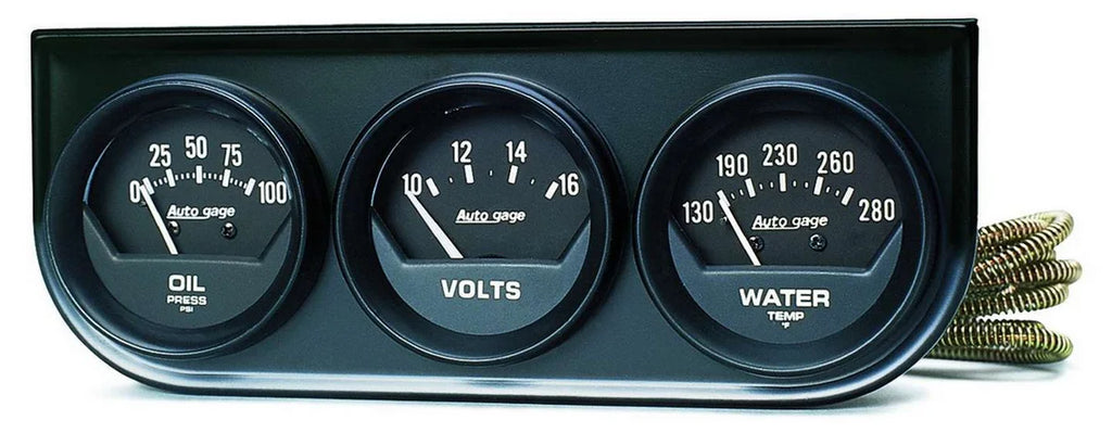 AutoMeter 2in Black Mech.Gauge Pnl 2348