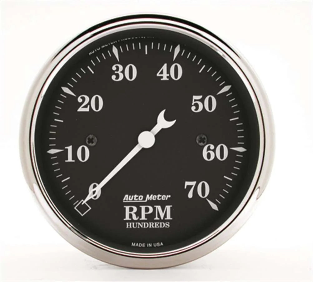 AutoMeter 3-1/8 O/T/B Tach - 7000 RPM