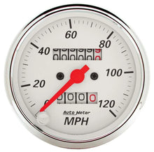 Load image into Gallery viewer, AutoMeter 3-1/8in A/W Speedometer 120MPH 1396