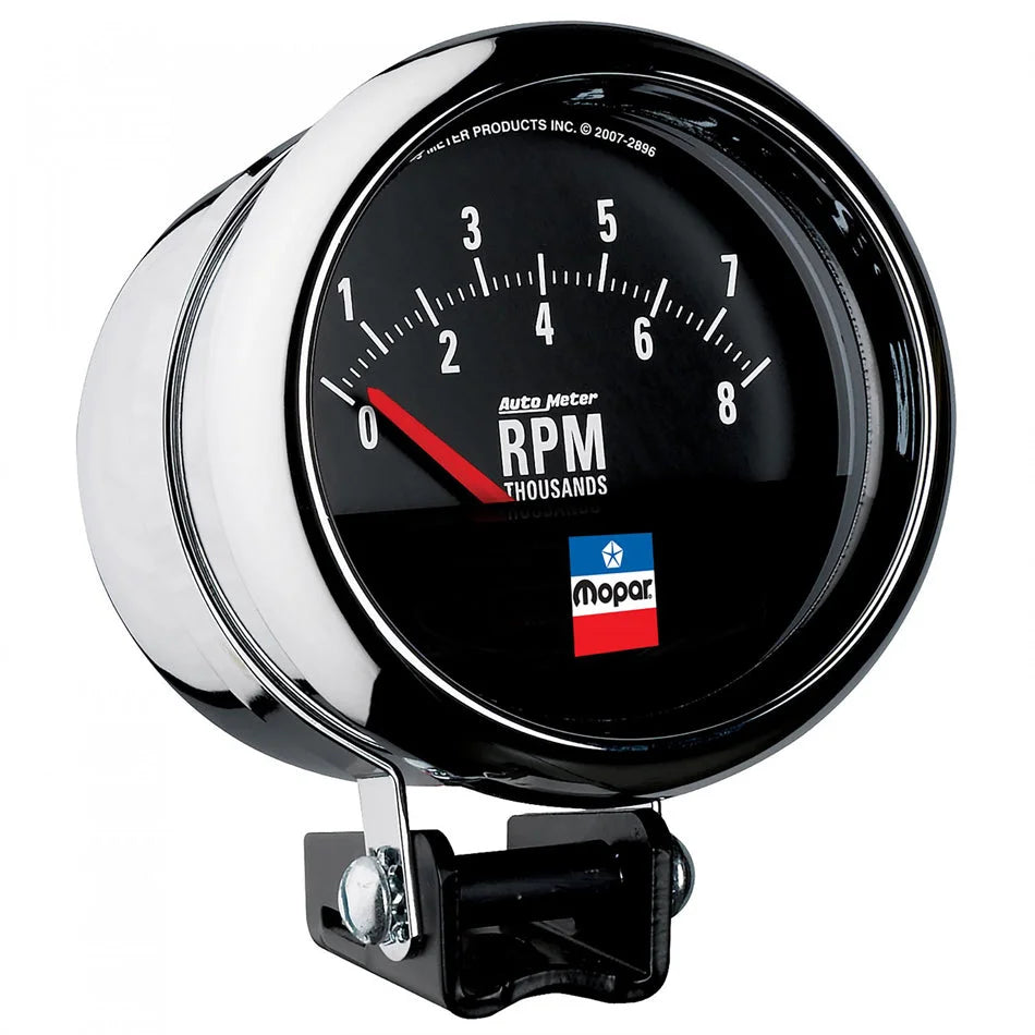 AutoMeter 3-3/4 Tachometer Gauge Mopar Logo Series