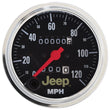 Load image into Gallery viewer, AutoMeter 3-3/8 120MPH Speedo - Series 880245 fits Jeep