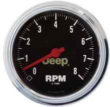 Load image into Gallery viewer, AutoMeter 3-3/8 8000 RPM Tach - Jeep Series 880246