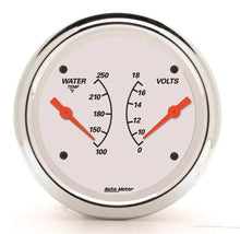 Load image into Gallery viewer, AutoMeter 3-3/8 A/W Water Temp/ Voltmeter Gauge