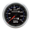 Load image into Gallery viewer, AutoMeter 3-3/8 C/S Speedo 160mph w/LED Light 6293