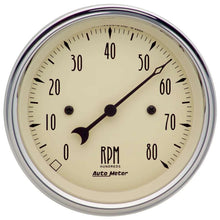 Load image into Gallery viewer, AutoMeter 3-3/8in A/B Street Rod Tach 1890