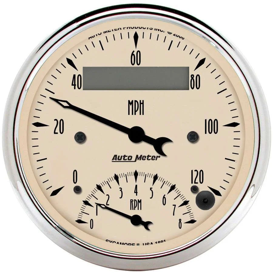 AutoMeter 3-3/8in A/B Tach/Speedo Combo