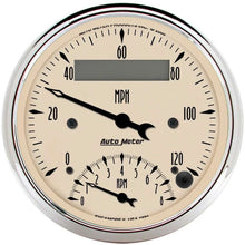 Load image into Gallery viewer, AutoMeter 3-3/8in A/B Tach/Speedo Combo