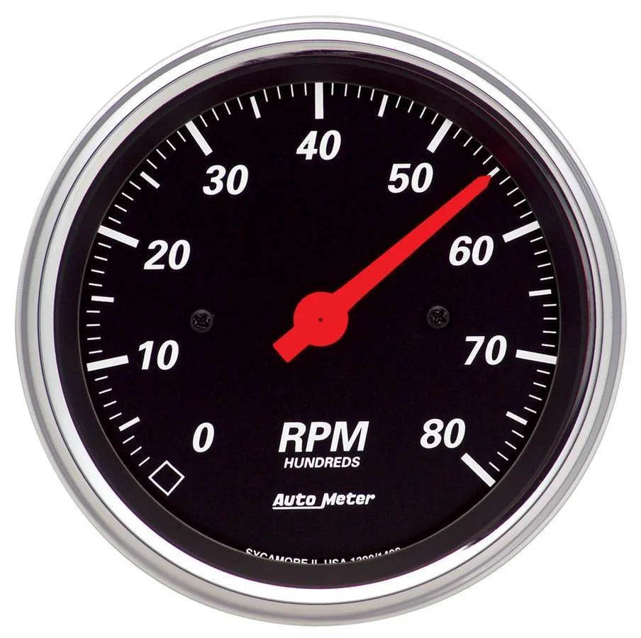 AutoMeter 3-3/8in D/B Street Rod Tach