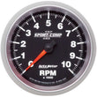 Load image into Gallery viewer, AutoMeter 3-3/8in S/C II In-Dash Tach 3697