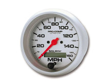 Load image into Gallery viewer, AutoMeter 3-3/8in Ultra-Lite Elec. 160MPH Speedometer 4488