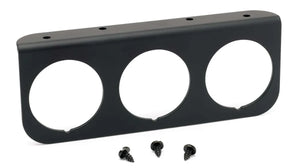 AutoMeter 3-Hole Aluminum Panel 2238
