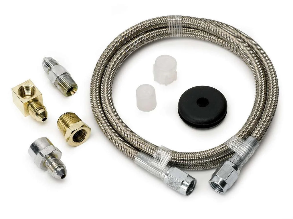 AutoMeter #3 Stainless Gauge Line Kit 3' 3234