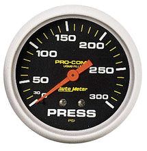 Load image into Gallery viewer, AutoMeter 300 Psi Pressure Gauge