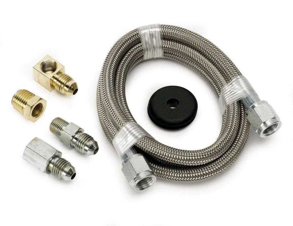 AutoMeter 4 Ft Braided Stl Line Ki 3229