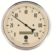 Load image into Gallery viewer, AutoMeter 5in A/B Speedometer 120MPH