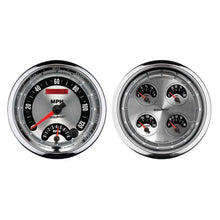 Load image into Gallery viewer, AutoMeter 5in A/M 2-Piece Quad Gauge Kit 1205