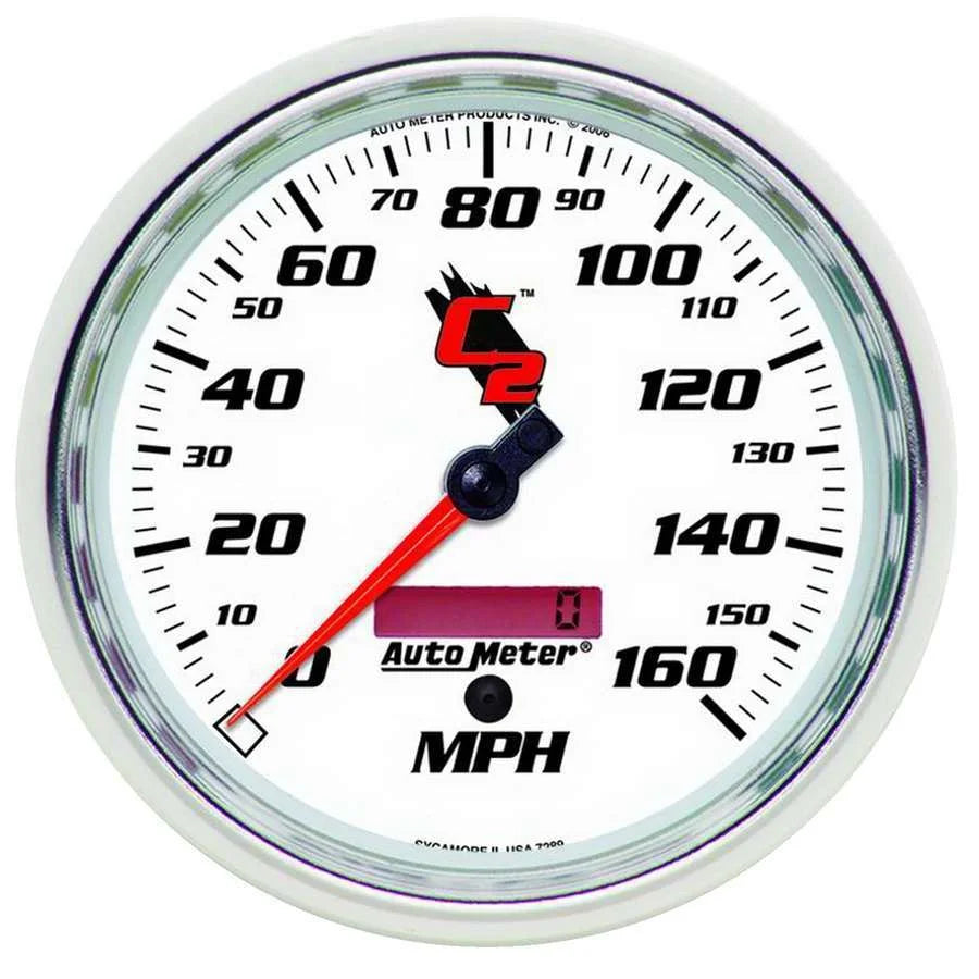 AutoMeter 5in C2/S In-Dash Speedo 160 MPH 7289