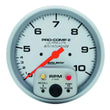 Load image into Gallery viewer, AutoMeter 5in Dual Range Tach W/Mem. 4499