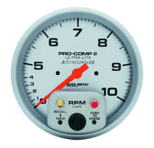 Load image into Gallery viewer, AutoMeter 5in Dual Range Tach W/Mem. 4499