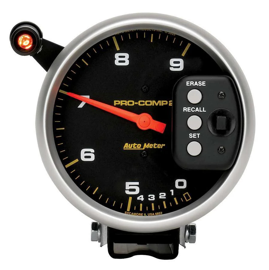 AutoMeter 5in P/C Tach Dual Range 6852