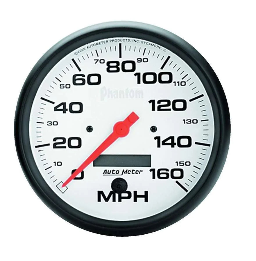 AutoMeter 5in Phantom Speedometer 160 MPH 5889