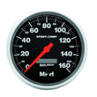 Load image into Gallery viewer, AutoMeter 5in Sport Comp. Elec. 160 MPH Speedometer 3989