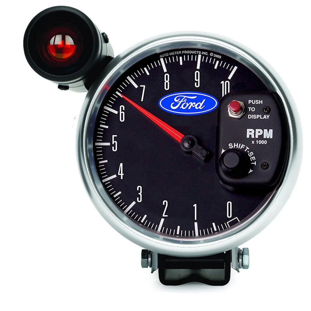 AutoMeter 5in Tach 10K RPM w/ External Quick-Lite 880827