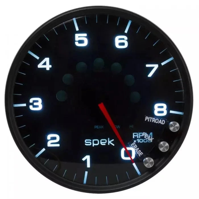AutoMeter 5in Tachometer 8000 RPM w/Shift Light Black Dial P23852