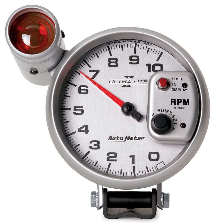 AutoMeter 5in U/L II Shift Light Tach 4999