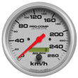 Load image into Gallery viewer, AutoMeter 5in U/L Speedometer - 260 KPH Metric 4489-M