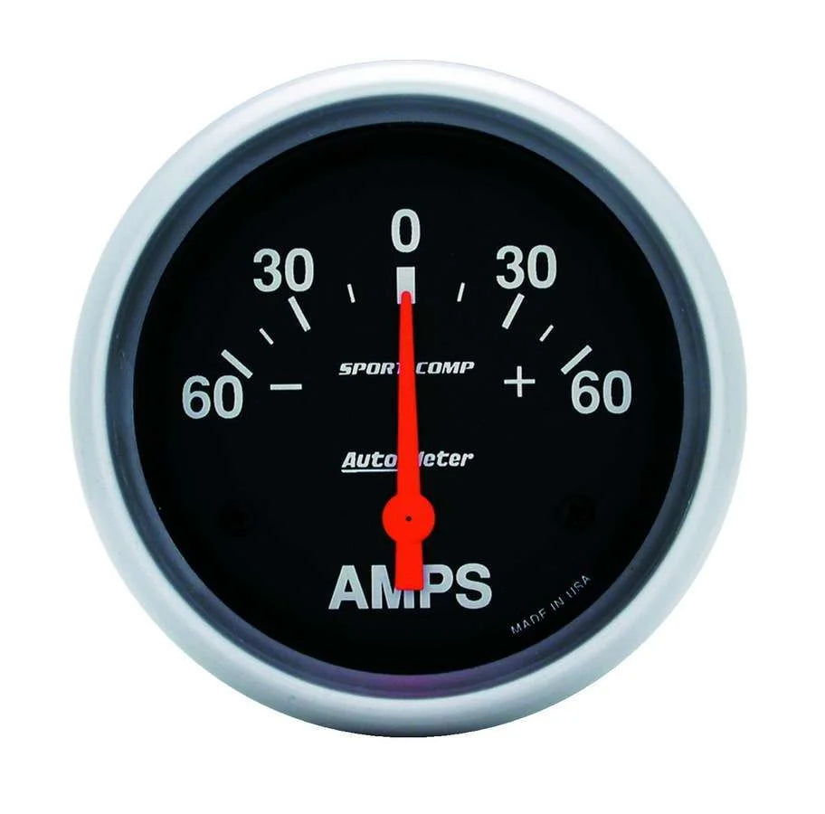 AutoMeter 60-0-60 Ammeter Gauge 3586