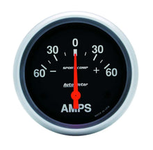 Load image into Gallery viewer, AutoMeter 60-0-60 Ammeter Gauge 3586