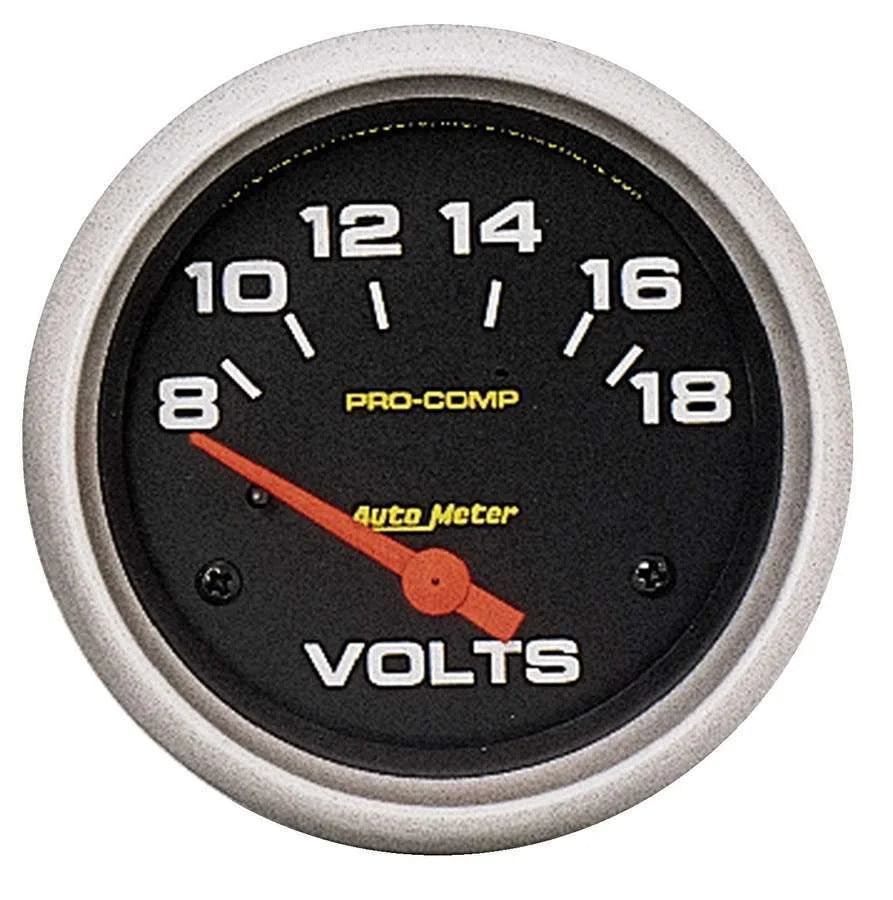 AutoMeter 8-18 Volt Voltmeter 5492