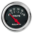 Load image into Gallery viewer, AutoMeter 8-18V Voltmeter Gauge 2592