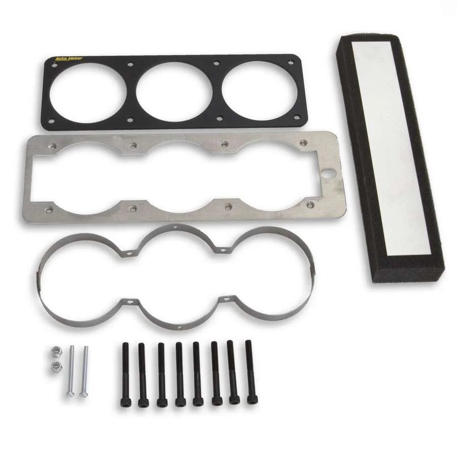 AutoMeter 87-93 Mustang 2-5/8in Triple Gauge Cage 50100