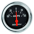 Load image into Gallery viewer, AutoMeter Ammeter 60-0-60 amp (Rep 2586