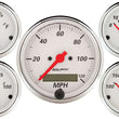 Load image into Gallery viewer, AutoMeter Arctic White Gauge Kit w/ Red Pointer 1302