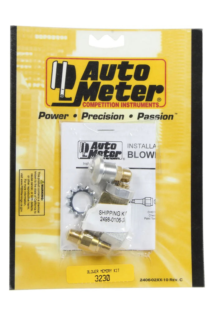 AutoMeter Blower Memory Kit 3230