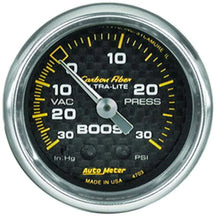 Load image into Gallery viewer, AutoMeter C/F 2-1/16in Boost Gauge 4703